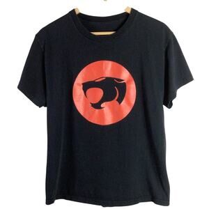 Vintage 1999 THUNDERCATS Warner Bros T Shirt Black Medium